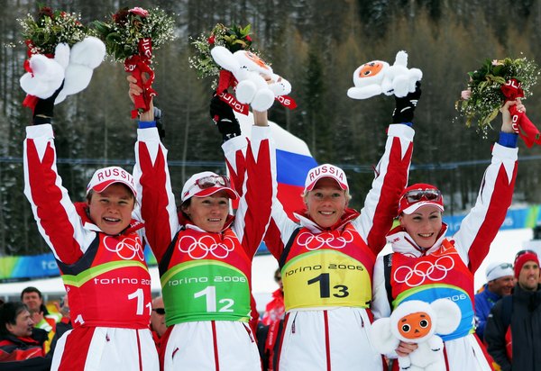   AKHATOVA Albina  - BOGALIY-TITOVETS Anna   ISHMOURATOVA Svetlana   ZAITSEVA Olga 