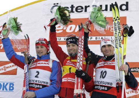 -  BJOERNDALEN Ole Einar   GREIS Michael   YAROSHENKO Dmitry 