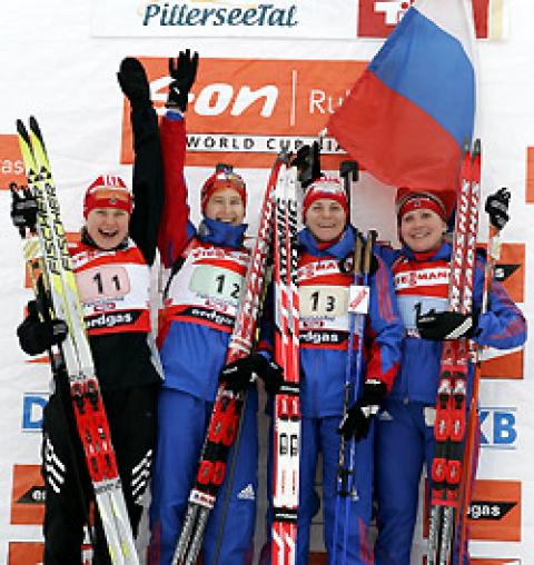   ANISIMOVA Olga  - BOGALIY-TITOVETS Anna   SOROKINA Natalia   MALGINA Irina 