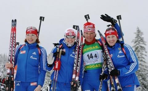   FROLINA Anna   MEDVEDTSEVA Olga   ZAITSEVA Olga   SLEPTSOVA Svetlana 