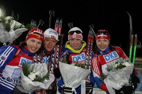   FROLINA Anna   MEDVEDTSEVA Olga   ZAITSEVA Olga   SLEPTSOVA Svetlana 