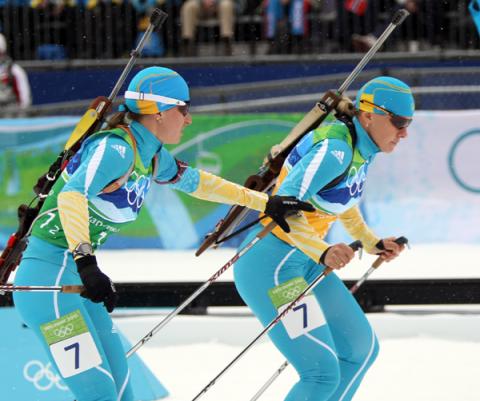   KHVOSTENKO Oksana   SEMERENKO Valj 