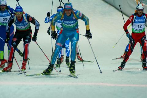   BIRNBACHER Andreas -  BJOERNDALEN Ole Einar   DERYZEMLYA Andriy 