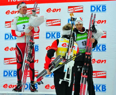 -  BJOERNDALEN Ole Einar   SVENDSEN Emil Hegle   BOE Tarjei 