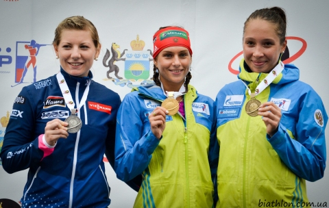   NIGMATULLINA Uliana   CHARVATOVA Lucie   ILCHENKO Kristina 