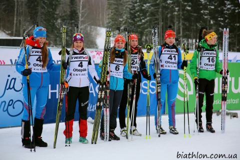   ZHURAVOK Yuliya   ZDOUC Dunja   JISLOVA Jessica   LESCINSKAITE Gabriele   NIGMATULLINA Uliana   SLIVKO Victoria 