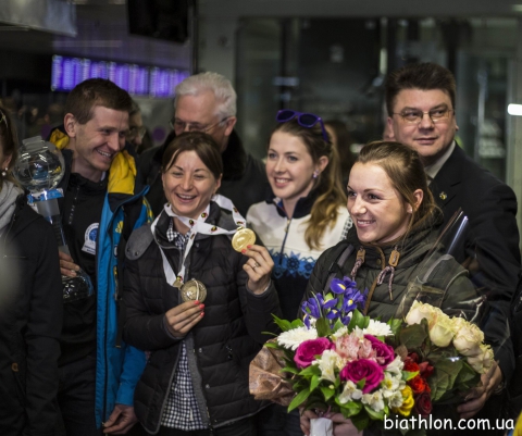   SEMERENKO Valj   SEMENOV Serhiy   DZHIMA Yuliia   PETRENKO Iryna 