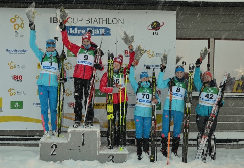   LANDHEIM Bente   FENNE Hilde   MERKUSHYNA Anastasiya   NIGMATULLINA Uliana 