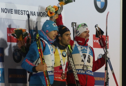   SVENDSEN Emil Hegle   SHIPULIN Anton   FOURCADE Martin 