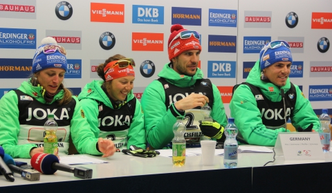   PEIFFER Arnd   SCHEMPP Simon   DAHLMEIER Laura   HINZ Vanessa 