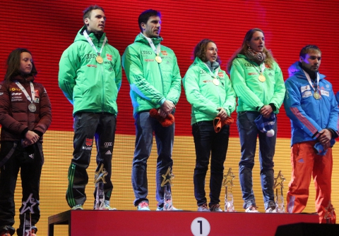   PEIFFER Arnd   SCHEMPP Simon   DAHLMEIER Laura   HINZ Vanessa 