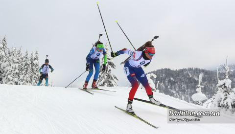   LESHCHENKO Iryna  - CHEVALIER ANAIS-BOUCHET  - BATOVSKA FIALKOVA Paulina 