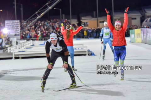 -  BJOERNDALEN Ole Einar   NOVIKOV Sergey   DOMRACHEVA Darya   SKARDINO Nadezhda 