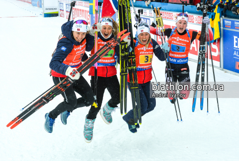   ECKHOFF Tiril   SOLEMDAL Synnoeve    OLSBU ROEISELAND Marte -  TANDREVOLD Ingrid Landmark 