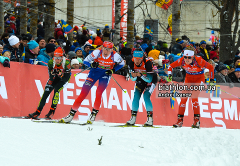   HILDEBRAND Franziska   POLIAKOVA Terezia   LUNDER Emma   AYMONIER Celia 