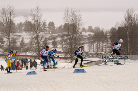   WEGER Benjamin -  CHRISTIANSEN Vetle Sjastad   YALIOTNAU Raman   REES Roman   NELIN Jesper 