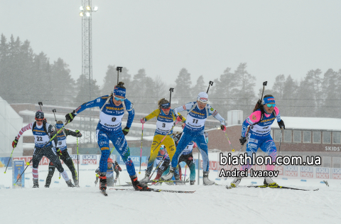   MAKARAINEN Kaisa   WIERER Dorothea  - YURLOVA-PERCHT Ekaterina   OEBERG Hanna   EGAN Clare 