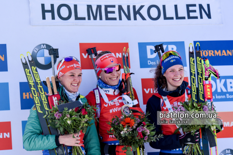   KUZMINA Anastasia   OEBERG Hanna  - HERRMANN-WICK Denise 