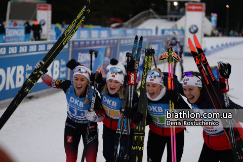   ECKHOFF Tiril   SOLEMDAL Synnoeve    OLSBU ROEISELAND Marte -  TANDREVOLD Ingrid Landmark 