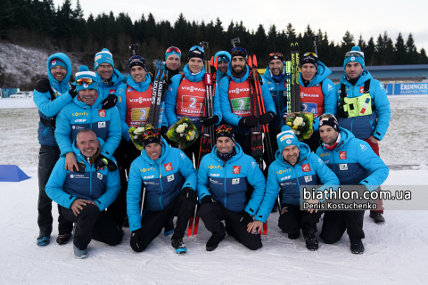   FOURCADE Martin   DESTHIEUX Simon    FILLON MAILLET Quentin   JACQUELIN Emilien 