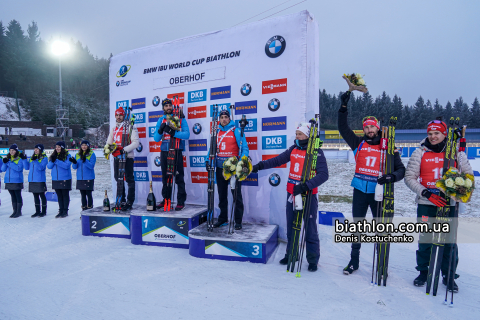   FAK Jakov   PEIFFER Arnd   FOURCADE Martin   DESTHIEUX Simon   HORN Philipp  - DALE-SKJEVDAL Johannes 