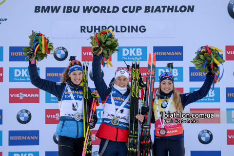   ECKHOFF Tiril   WIERER Dorothea   OEBERG Hanna 