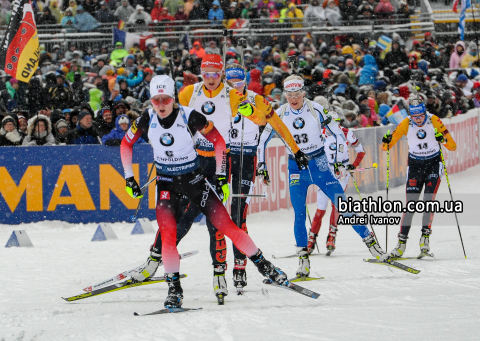   MAKARAINEN Kaisa    OLSBU ROEISELAND Marte   PREUSS Franziska  - HERRMANN-WICK Denise 