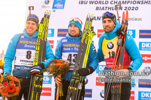   FOURCADE Martin   LOGINOV Alexandr    FILLON MAILLET Quentin 