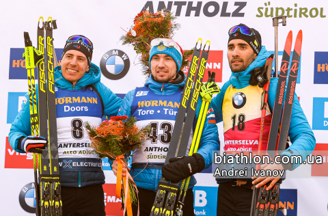   FOURCADE Martin   LOGINOV Alexandr    FILLON MAILLET Quentin 