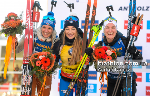   WIERER Dorothea    OLSBU ROEISELAND Marte   HINZ Vanessa 