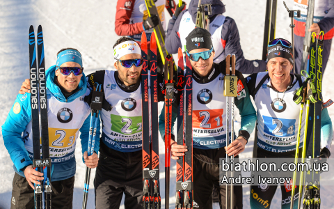   FOURCADE Martin   DESTHIEUX Simon    FILLON MAILLET Quentin   JACQUELIN Emilien 