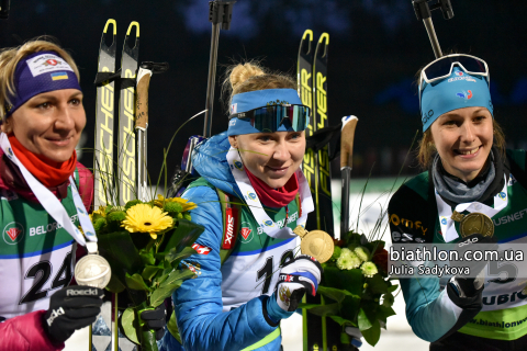   BILOSYUK Olena   CHEVALIER Chloe   BURTASOVA Evgeniya 