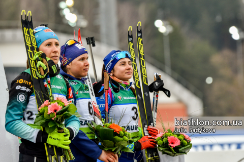   LESHCHENKO Iryna   MERKUSHYNA Anastasiya   COLOMBO Caroline 