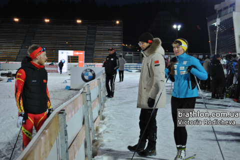 -  BJOERNDALEN Ole Einar   DOMRACHEVA Darya 