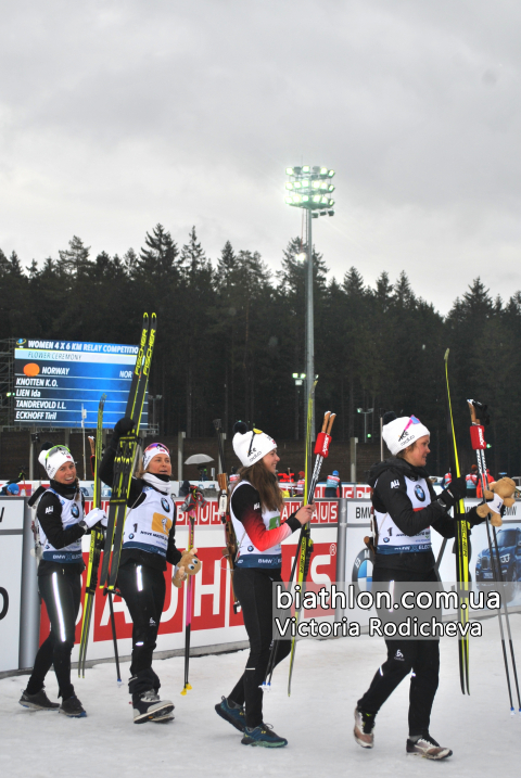   ECKHOFF Tiril -  TANDREVOLD Ingrid Landmark -  KNOTTEN Karoline Offigstad   LIEN Ida 