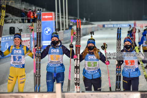   BRORSSON Mona   OEBERG Hanna   SKOTTHEIM Johanna    OEBERG Elvira Karin 