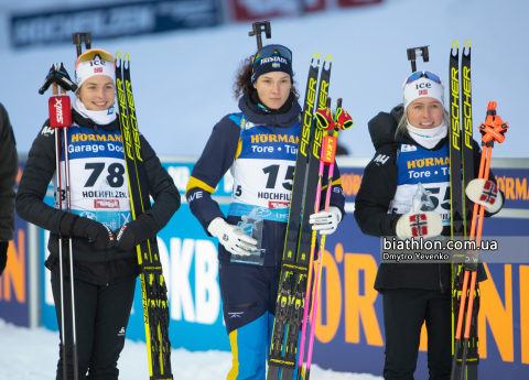   ECKHOFF Tiril   OEBERG Hanna   LIEN Ida 