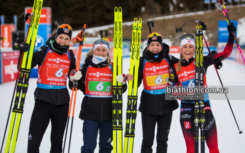   ECKHOFF Tiril -  TANDREVOLD Ingrid Landmark -  KNOTTEN Karoline Offigstad   LIEN Ida 