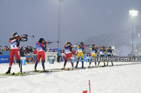   DZHIMA Yuliia   ECKHOFF Tiril    HAUSER Lisa Theresa   () GESTBLOM (PERSSON) Linn   SOLA Hanna -  TANDREVOLD Ingrid Landmark    OEBERG Elvira Karin 