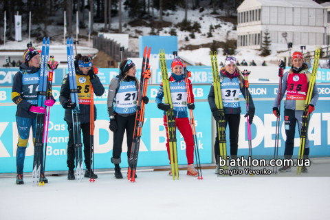   WIERER Dorothea  - BATOVSKA FIALKOVA Paulina   SIMON Julia   DAVIDOVA Marketa  - HERRMANN-WICK Denise    OEBERG Elvira Karin 