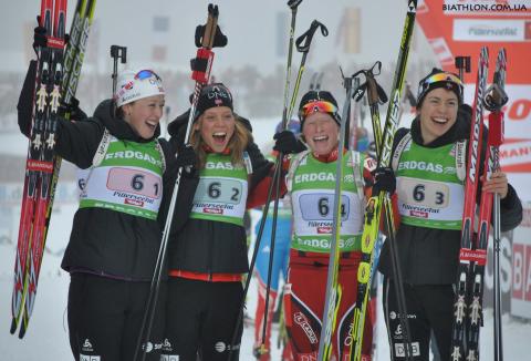   BERGER Tora  - HORN-BIRKELAND Fanny   RINGEN Elise   SOLEMDAL Synnoeve 