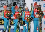 Хохфильцен 2012. Женская эстафетная гонка Хохфильцен 2012. Женская эстафетная гонка