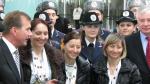 Встреча спортсменов в Борисполе после чемпионата мира Встреча спортсменов в Борисполе после чемпионата мира