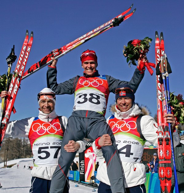 BJOERNDALEN Ole Einar, GREIS Michael, HANEVOLD Halvard