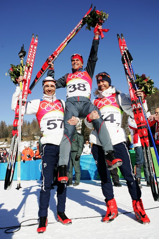 BJOERNDALEN Ole Einar, GREIS Michael, HANEVOLD Halvard