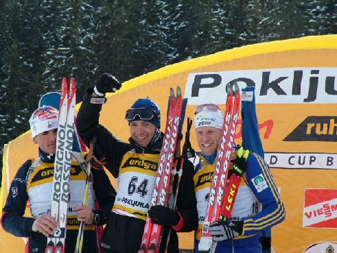 BERGMAN Carl Johan, BJOERNDALEN Ole Einar, POIREE Raphael