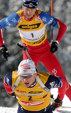 BJOERNDALEN Ole Einar, POIREE Raphael