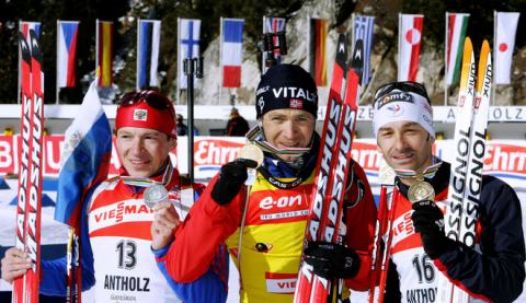 BJOERNDALEN Ole Einar, DEFRASNE Vincent, TCHOUDOV Maxim