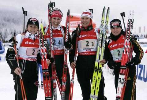 HAUSWALD Simone, BECK Martina, HENKEL Andrea, WILHELM Kati