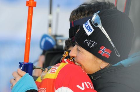 BJOERNDALEN Ole Einar, SANTER Nathalie